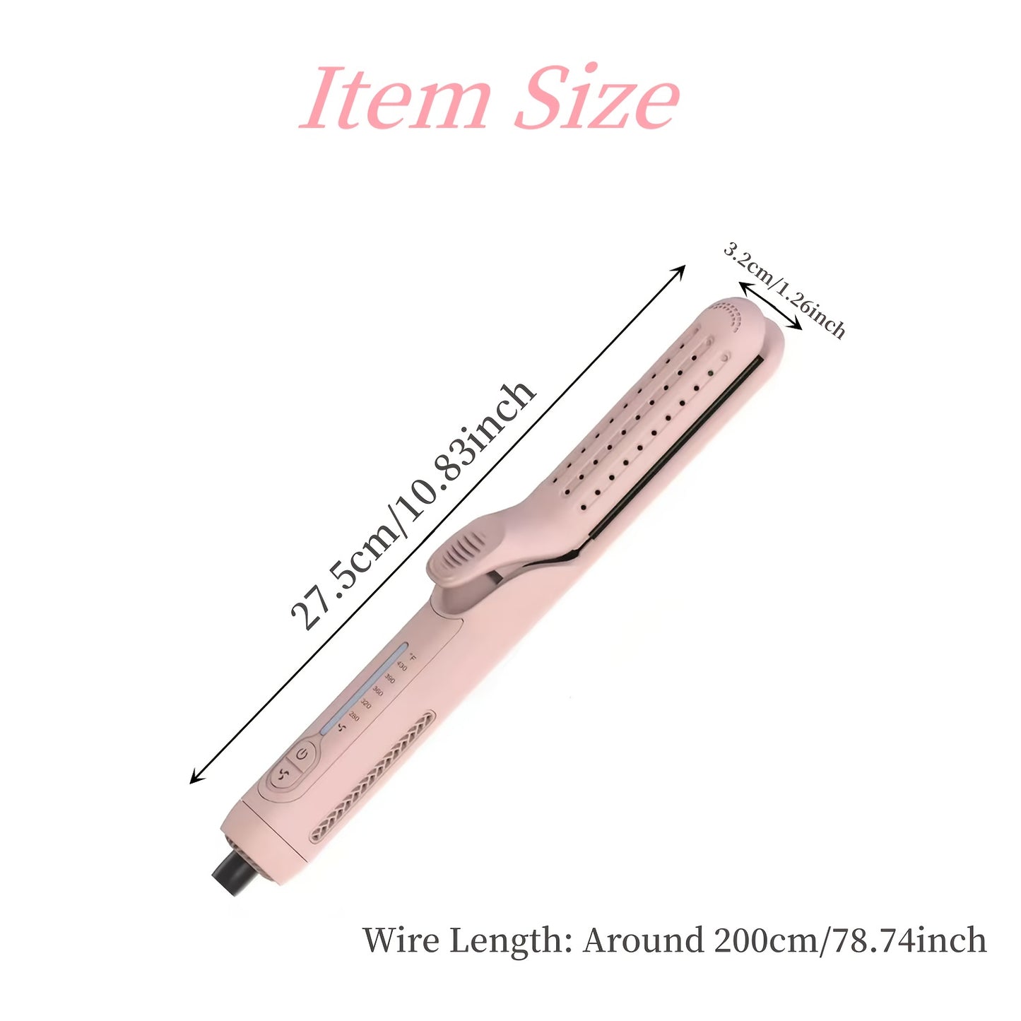 Dual Purpose Airflow Curling Iron With 360 Airflow Styler