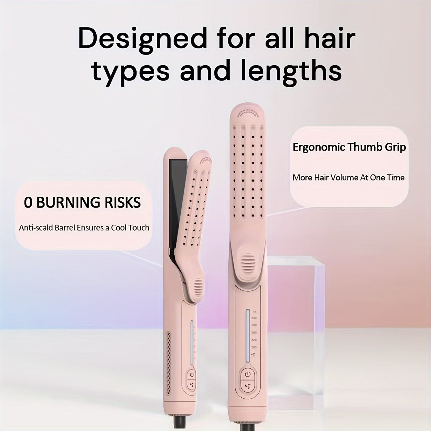 Dual Purpose Airflow Curling Iron With 360 Airflow Styler