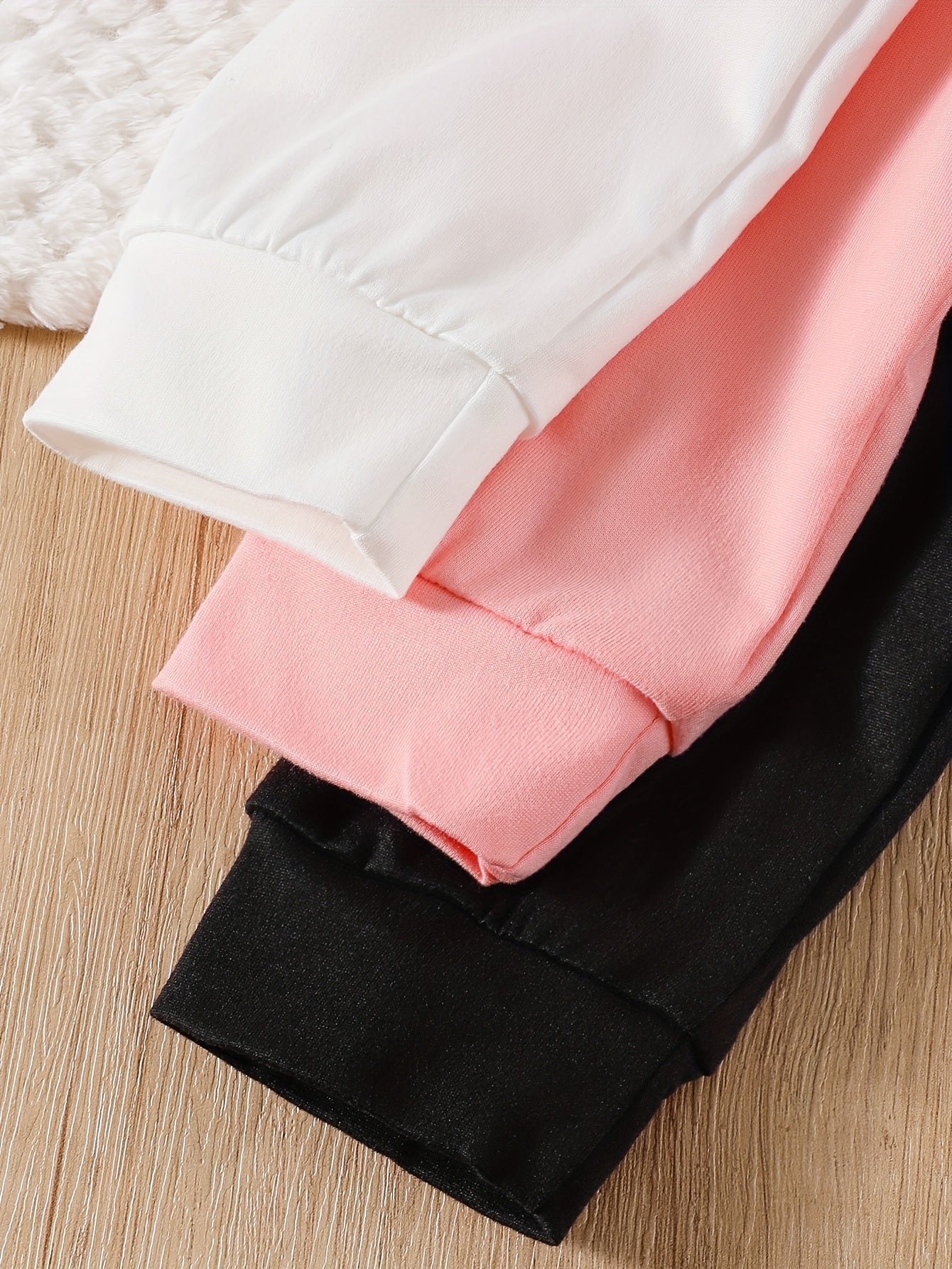 6pcs Sweatsuits For Baby Girls, Trendy Oversize Hoodies Sweatshirts Fall Fashion Pullover Sweaters Winter Clothes, Baby Girl Clothes Fall Winter Outfit Long Sleeve Toddler Infant Track Suits Set, for Outdoor