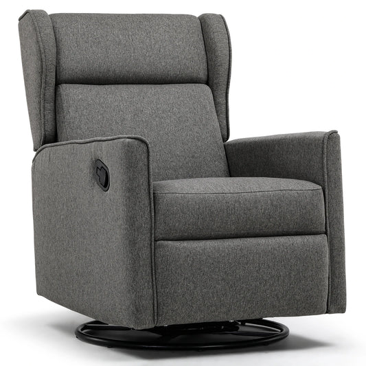 COMHOMA Rocking Recliner Chair With Swivel Glider Mechanism