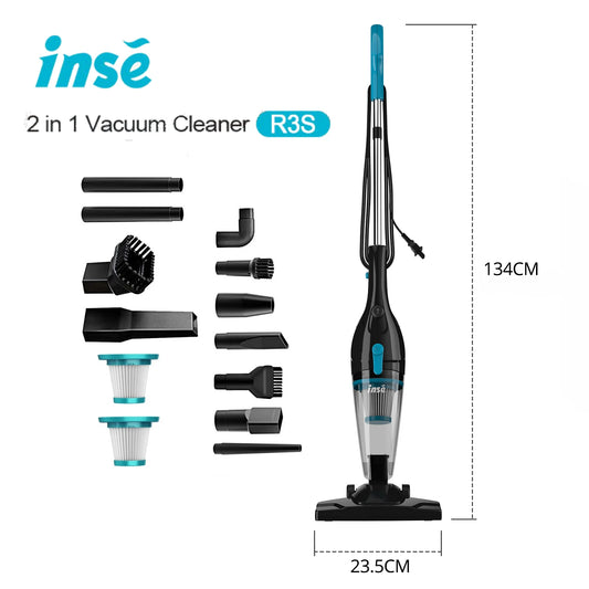 INSE R3S Corded Vacuum Cleaner 16Kpa Handheld Car Pro