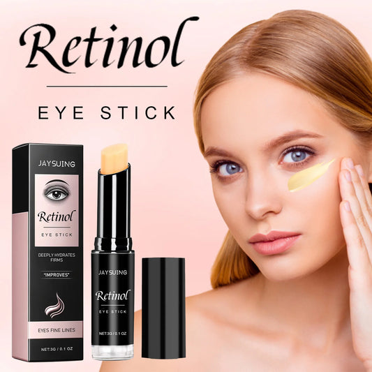 Retinol Eye Stick Deeply Hydrates Moisturizes Improve Fine Lines Dark Circles Wrinkle Bags Remover Promote Skin Elasticity Cream