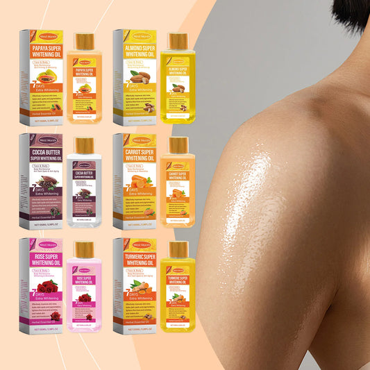 100ml West&Month Body Whitening Oil Daily Gentle Moisturize Reduce Fine Lines Wrinkles Delay Skin Aging Young Tighten Body Oil