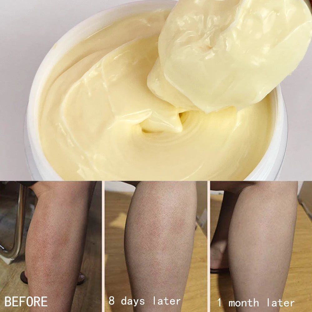 AILKE Glutathione & Vitamin C Shea Butter Cream, Brightening, Deeply Moisturizing, Smooth Skin, Face and Body Butter Cream,100ml