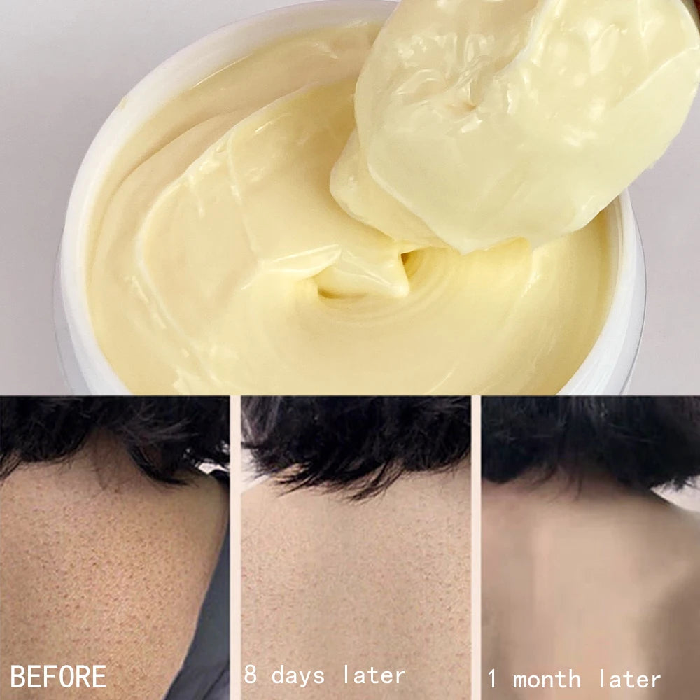 AILKE Glutathione & Vitamin C Shea Butter Cream, Brightening, Deeply Moisturizing, Smooth Skin, Face and Body Butter Cream,100ml