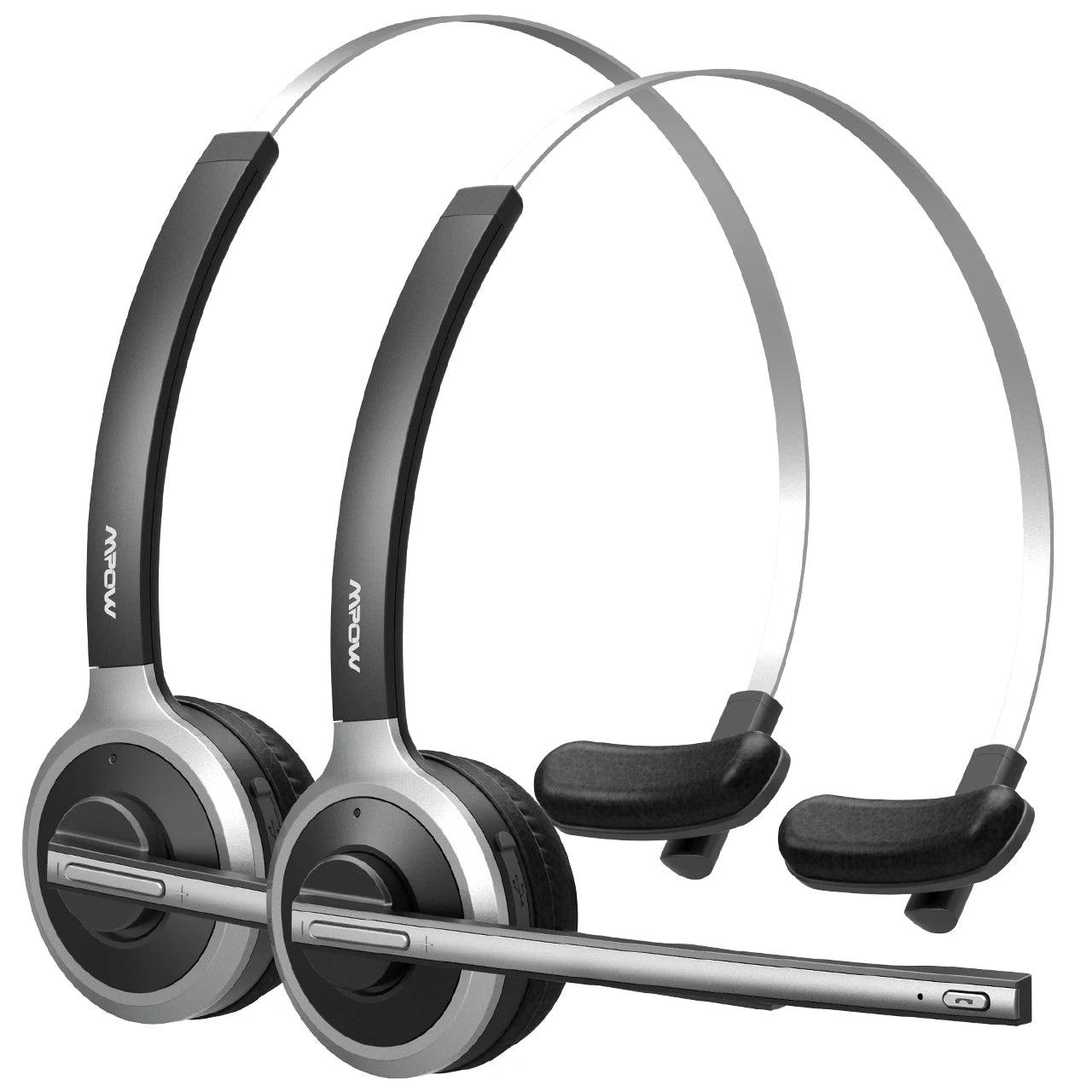 MPOW M5 Bluetooth Headset V5 Handsfree Mic for Office