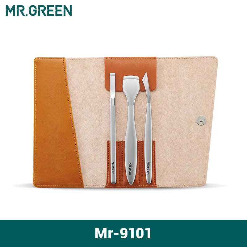 MR.GREEN Pedicure Knife Set Professional Ingrown Toenail Foot Care Tools Stainless Steel Nail Nippers Clipper Remover Kit