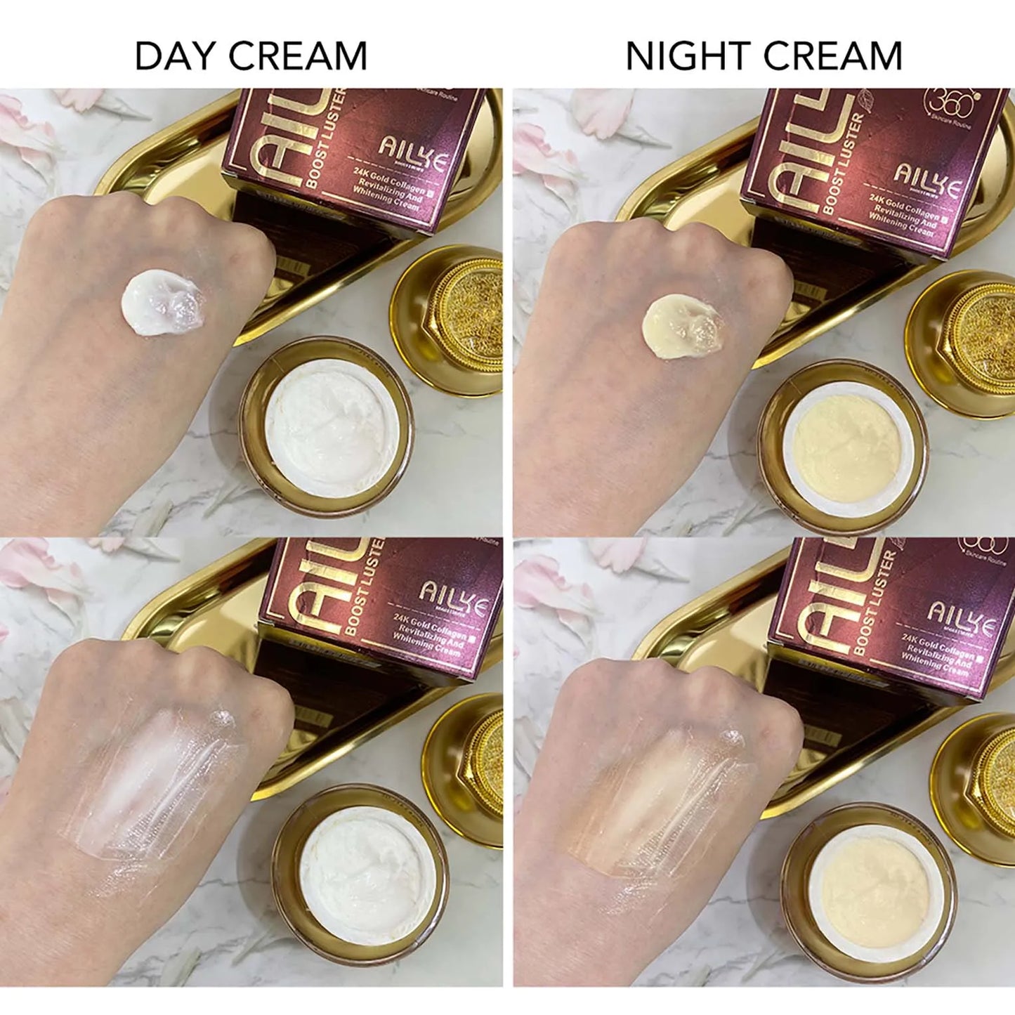 AILKE Collagen Lightening Face Care Set Moisturizing Even Skin Tone