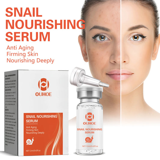 Ouhoe Snail Essence Nourishing Repair Serum For Acne Scars