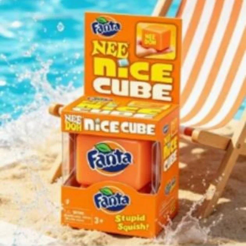 Schylling Needoh Nice Cube Sensory Nice Sicle Stress Relief Squishy Cube Anti anxiety Squeezing Objects