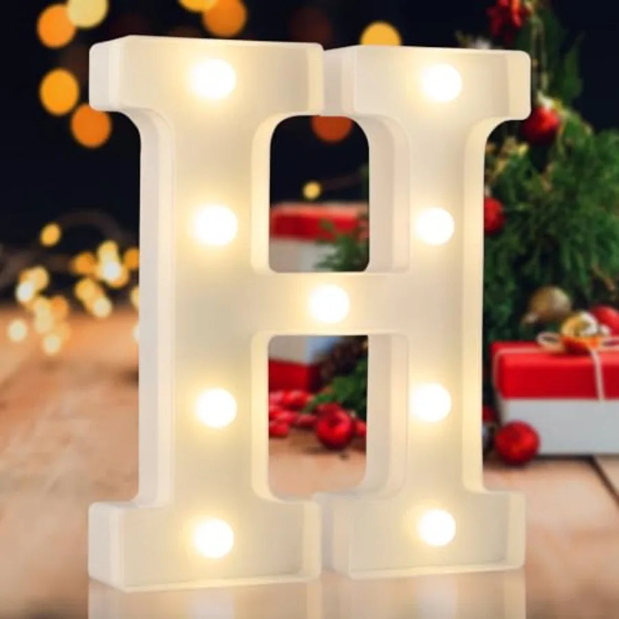 LED Marquee Numbers, 0-9 Light Up Letters, Battery Powered LED Letter Lights for Birthday Party, Christmas Night, Home, Bar, Gr