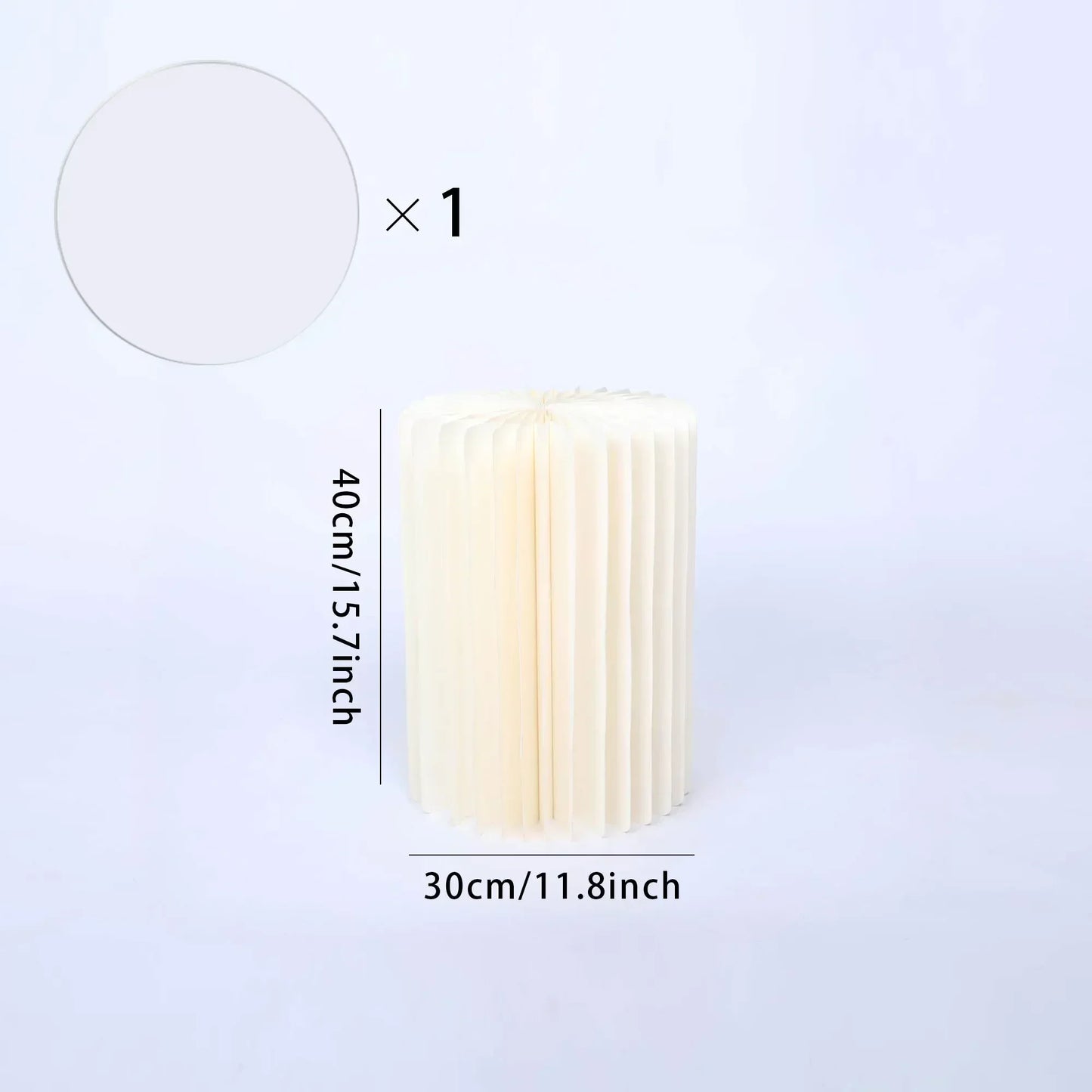 Foldable Paper Columns Cylinder Stands for Wedding and Party Decor