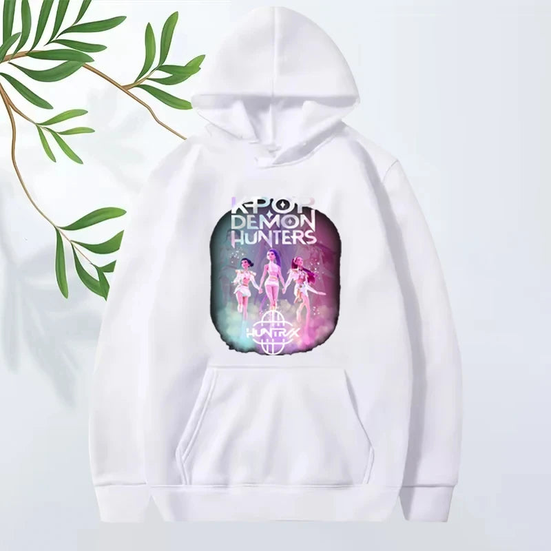 Huntrix Cartoon Kpop Demon Hunters Hoodie Sweatshirt