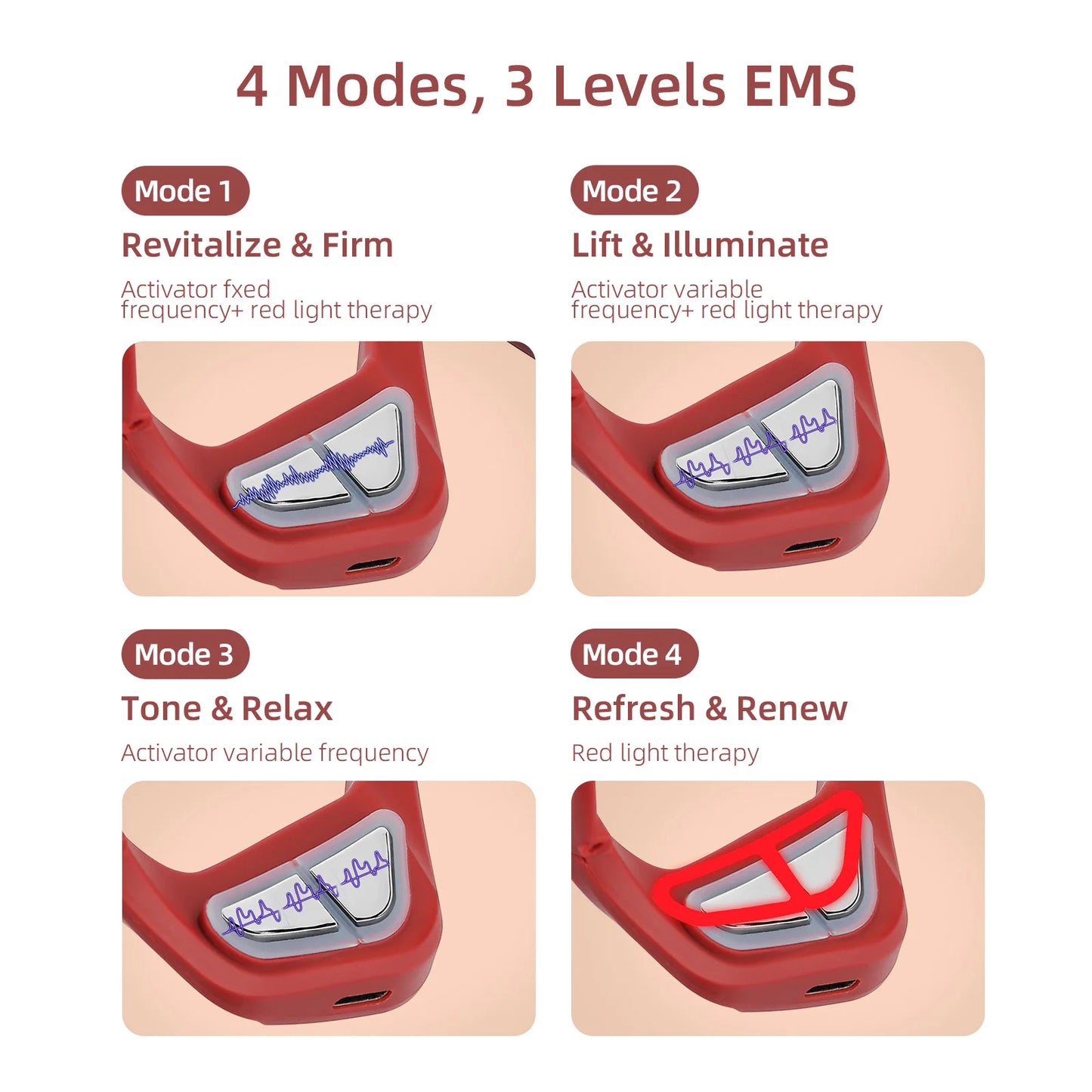 Under-Eye Eye Massager Relieves Eye Fatigue 3D Anti-Aging EMS Eyes Relaxation Remove Dark Circles Eye Care Massage