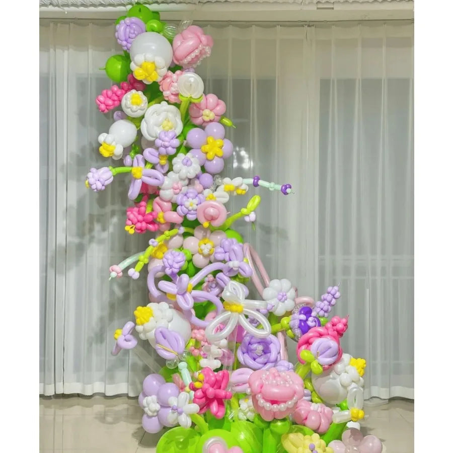 1000 Pcs 260 Long Balloons Set With 600 Matte 200 Metallic 200 Pastel Colors Ideal For Creative Parties