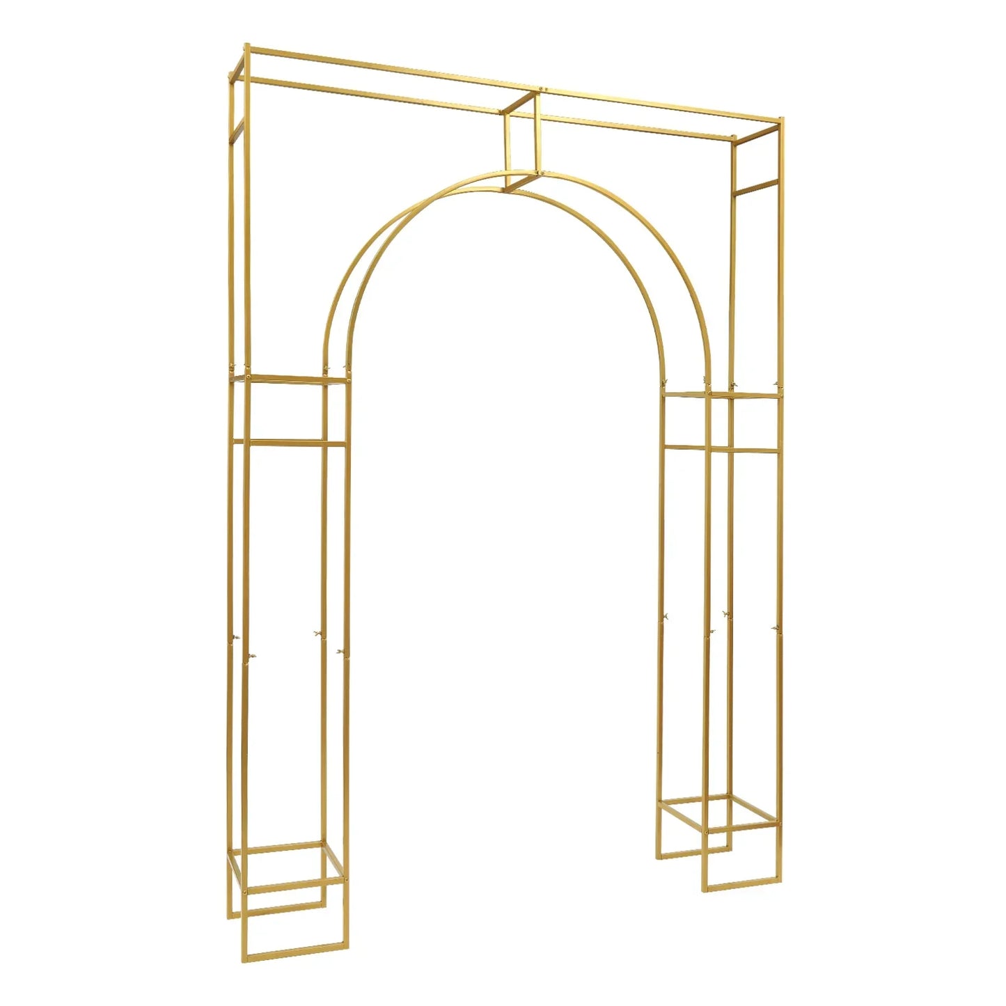 NONECN Metal Wedding Arch Stand For Balloon Arch Decorations
