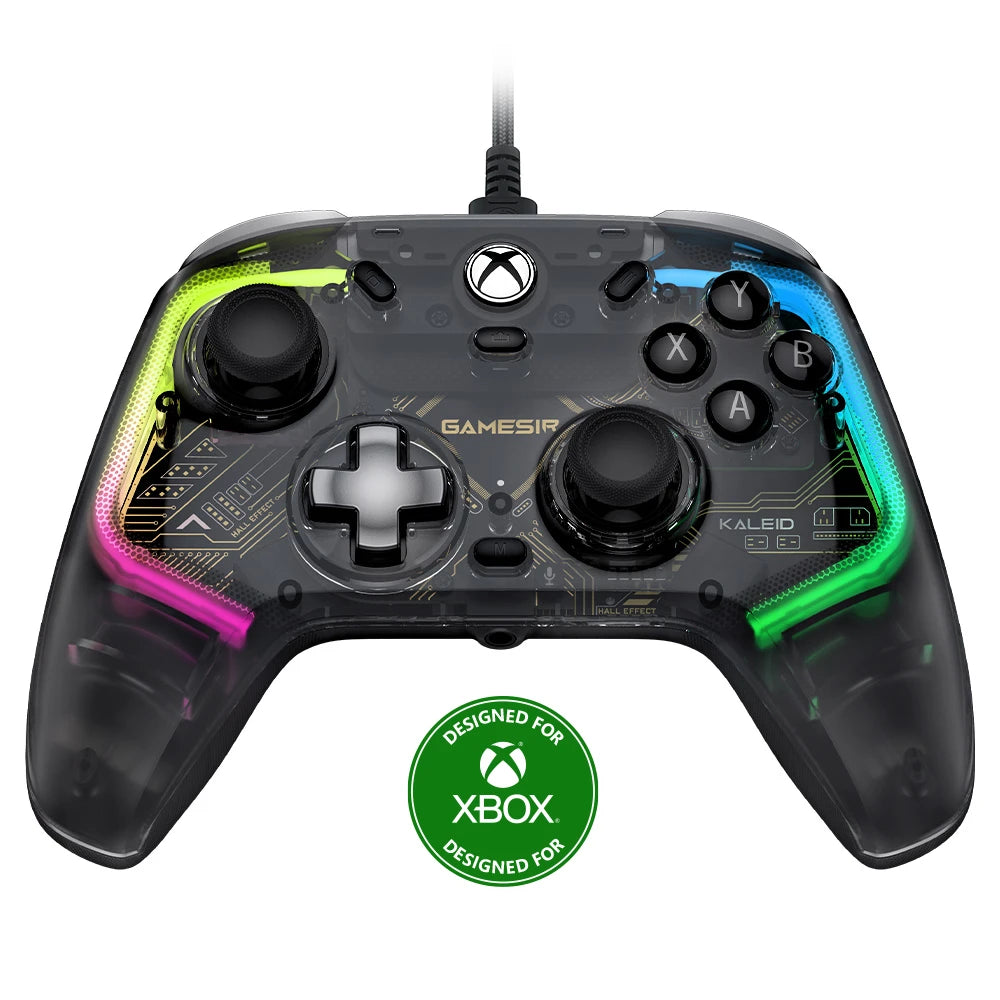 GameSir Kaleid Xbox Controller Wired Gamepad With Hall Effect Joystick For Xbox Series X S Xbox One PC Steam