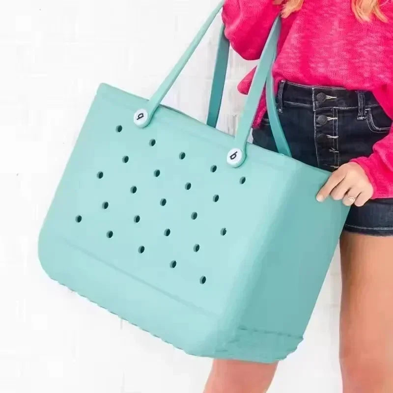 Eco Friendly EVA Waterproof Beach Tote Bag For Women