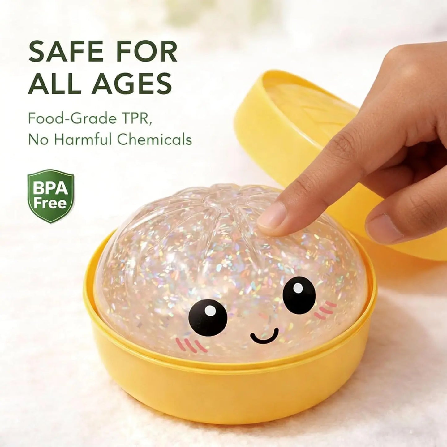 Glitter Dumpling Squishy Mystery Box Random Gift Surprise