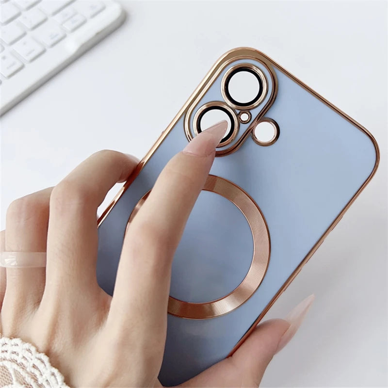 VYOPB Camera Lens Protector Case For iPhone MagSafe