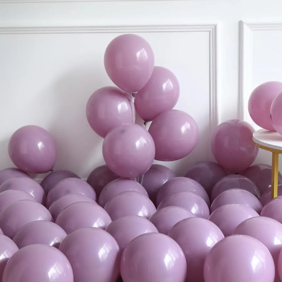 Pink and Purple Balloon Arch Kit 143pcs Dusty Purple Lavender Macaron Pink Balloons for Girls Birthday Baby Shower
