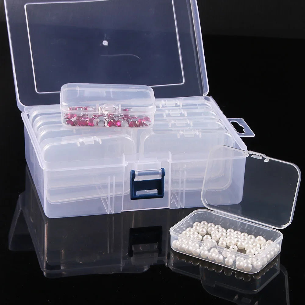 NONEDIY Diamond Painting Storage Box Mosaic Organizer 4 10 12 26 Slots