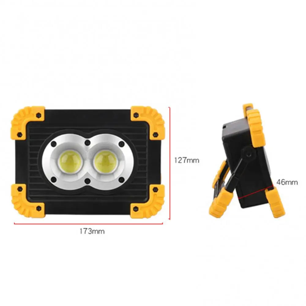 BLUELAN Portable Rechargeable LED COB Spotlight For Camping