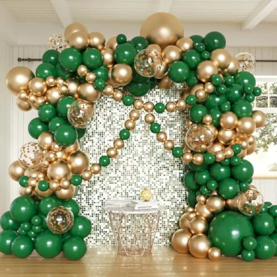 Balloon Arch Kit, 162pcs Light Clear Balloons for Wedding Bridal Shower Baby Shower Gender Reveal Baby Boy Birthday Party Decor