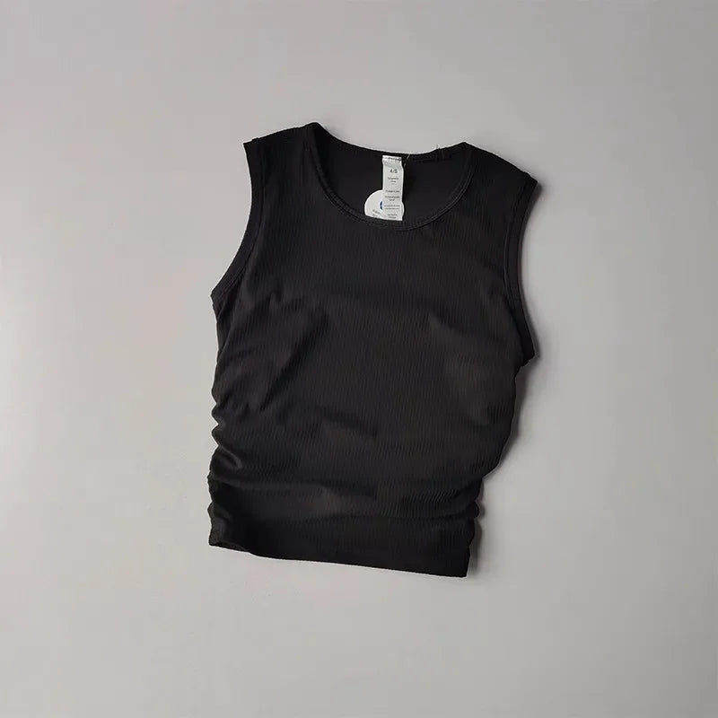 NONECN Womens Quick Dry Yoga Vest Tank Top Slim Fit Sports