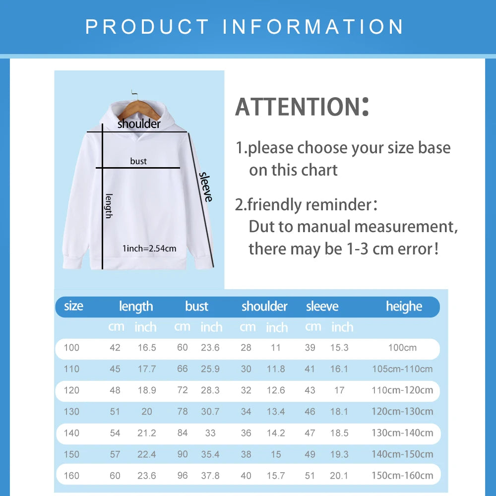 Minisocn Kpop Devil Hunter Hoodie For Kids Autumn Winter