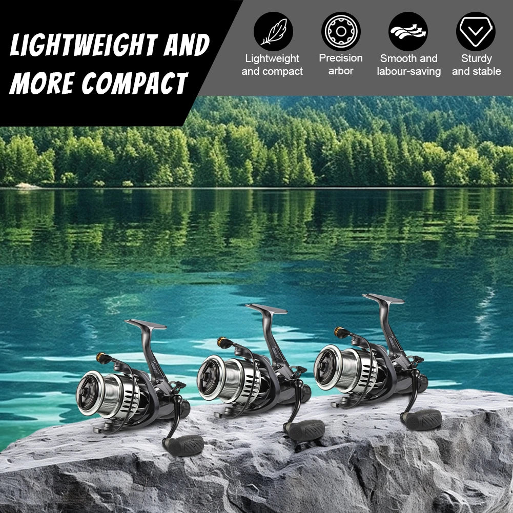 Spinning Fishing Reel Metal Fishing Reel Carp Reel Carp Fishing Reel Spool Reel Carp Fishing Accessory