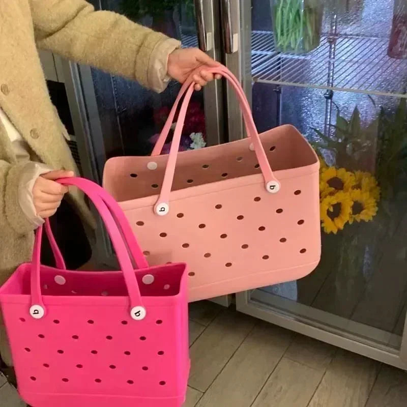 Eco Friendly EVA Waterproof Beach Tote Bag For Women