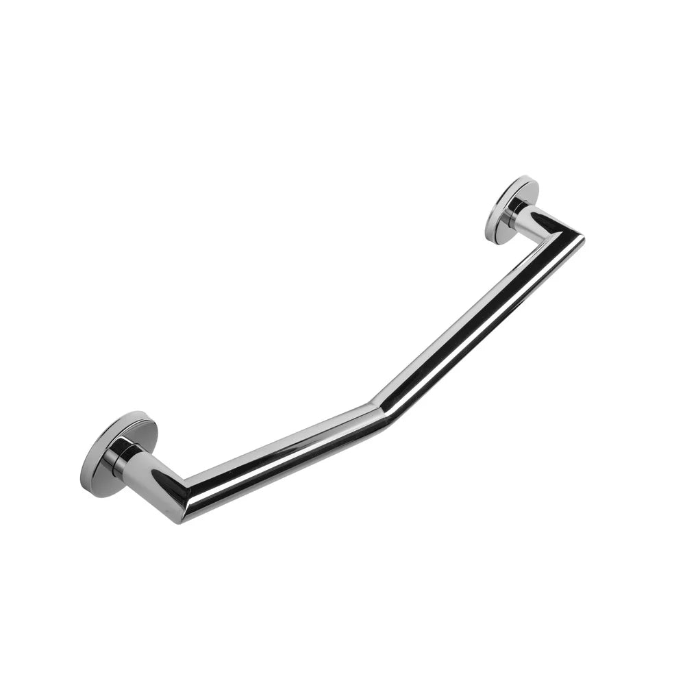 XMSJ Stainless Steel Angled Shower Grab Bar Polished Finish