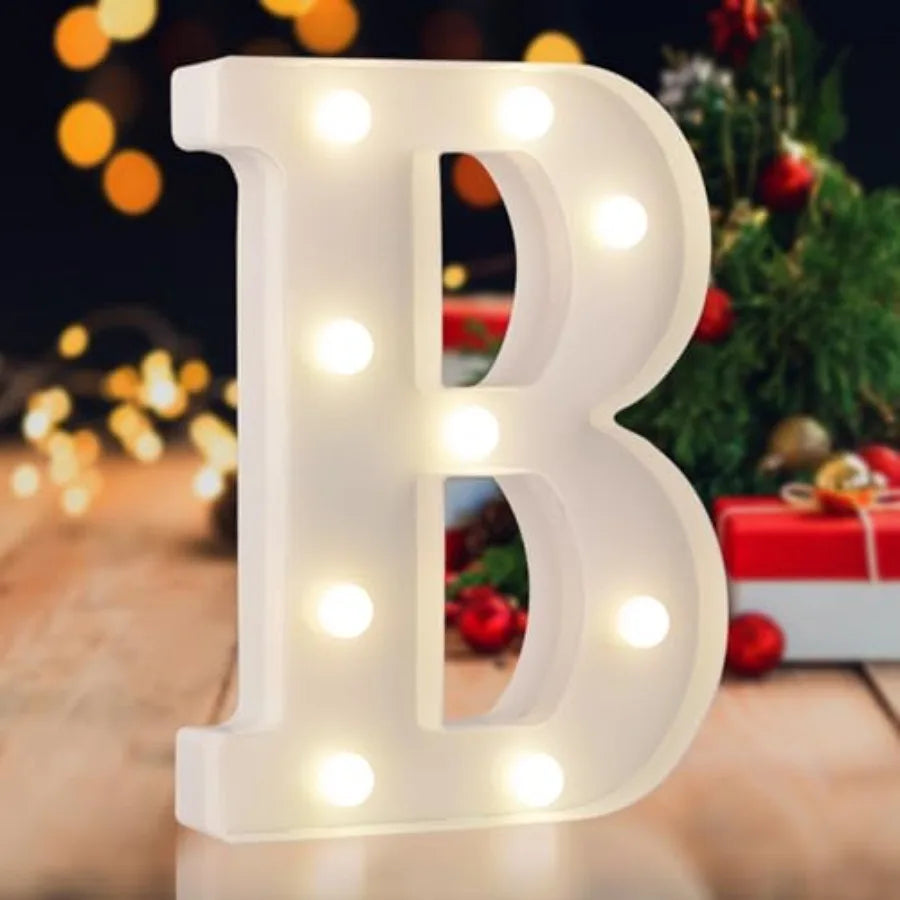 LED Marquee Numbers, 0-9 Light Up Letters, Battery Powered LED Letter Lights for Birthday Party, Christmas Night, Home, Bar, Gr