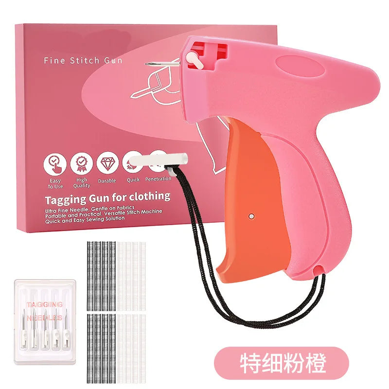 Quick Clothing Fixer Sewing Gun Handheld Garment Stitch Tool Quilt Holder Fastener Tag Fixing Tool for Clothes