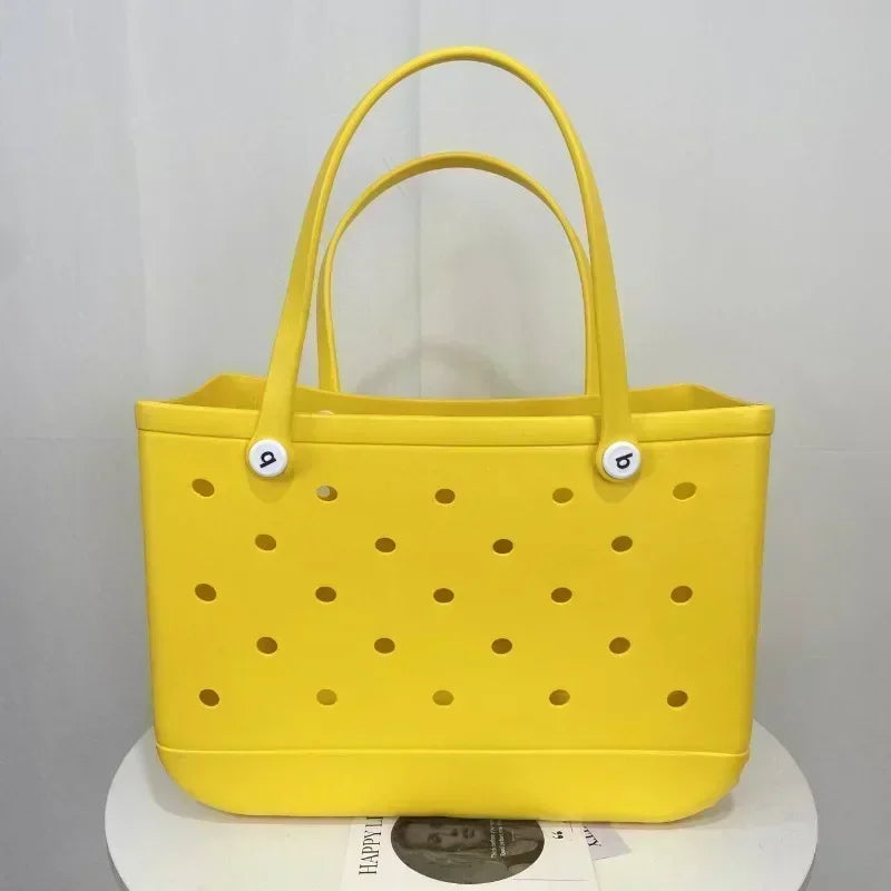 Eco Friendly EVA Waterproof Beach Tote Bag For Women