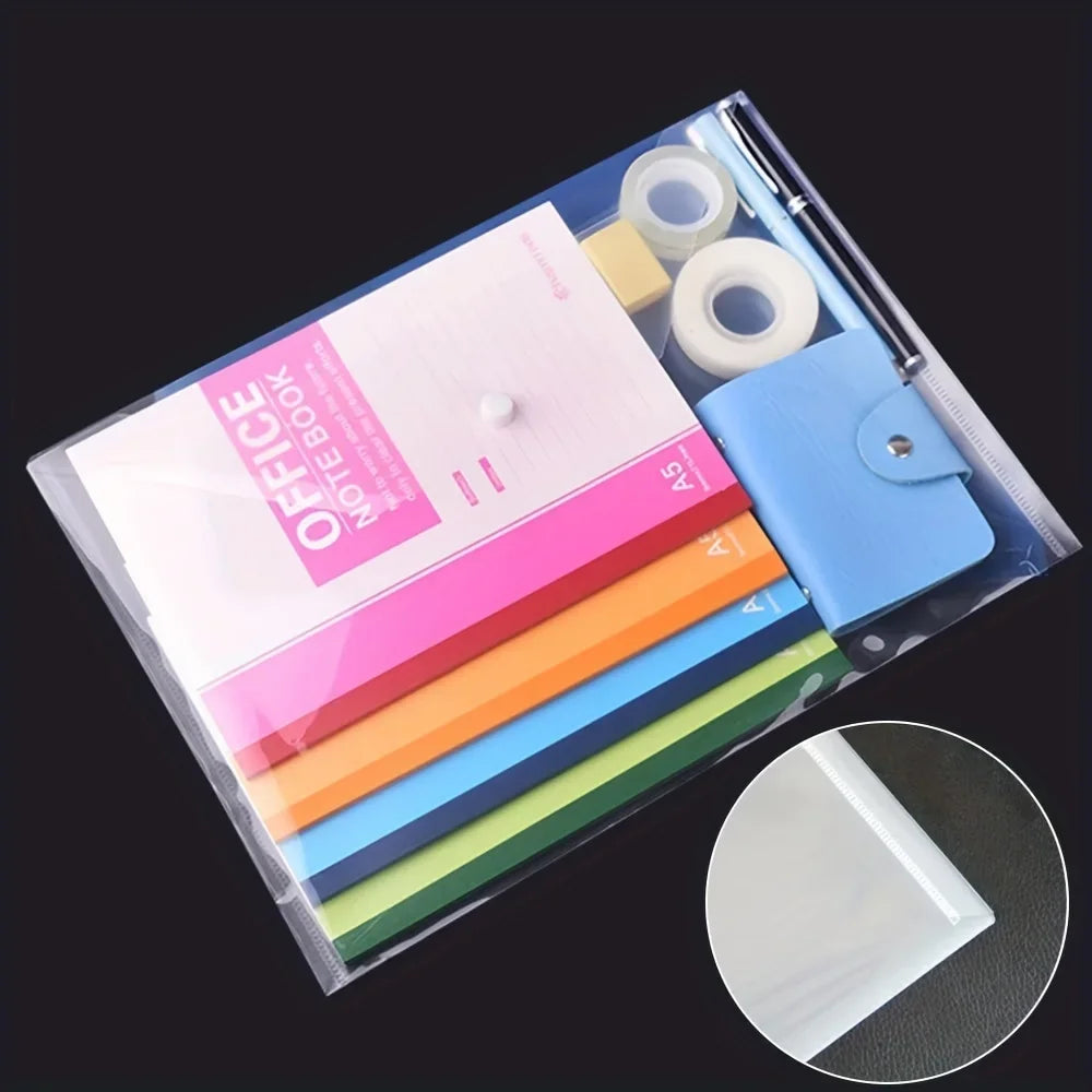 Hign Concerned Plastic Envelopes Waterproof Folder Buttons