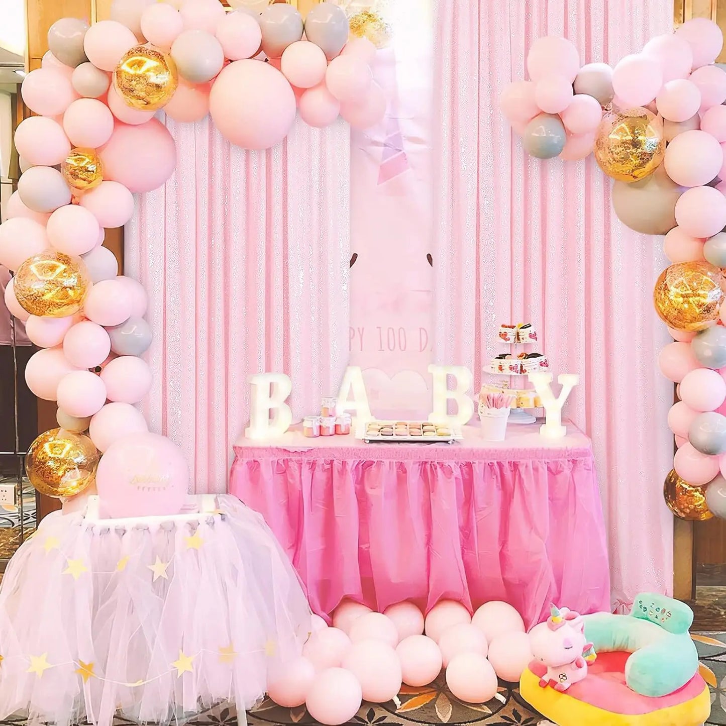Pink Rose Wall Backdrop For Weddings And Parties Decorations