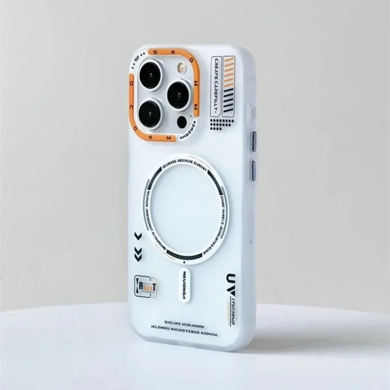 VYOPBC Matte Magnetic iPhone Case MagSafe Frosted Back