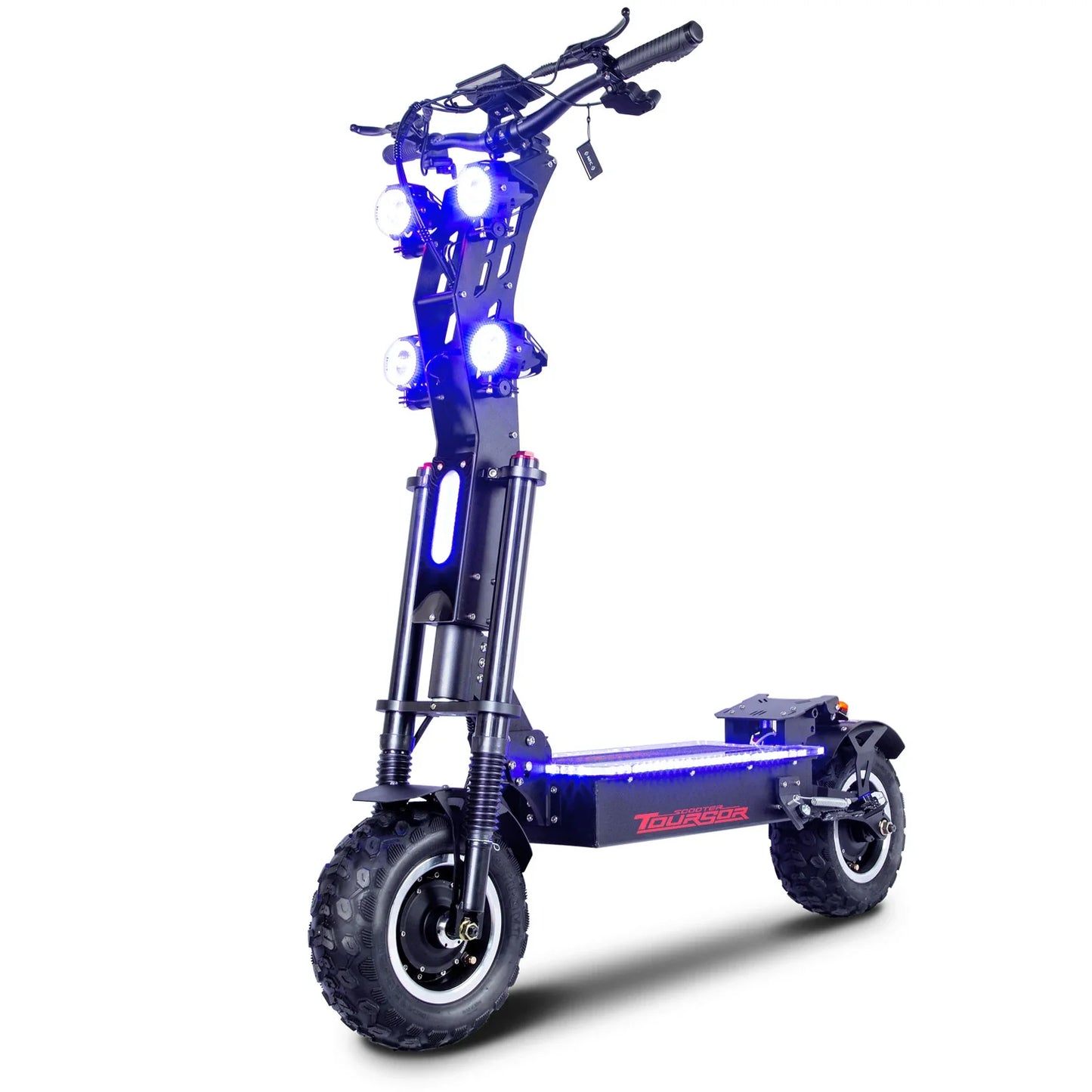 TOURSOR X14 4000W*2 Dual Motor 60V45Ah Battery E-Scooter Electric Scooter For Adults 14" Off-road Tire Foldable Road EScooter