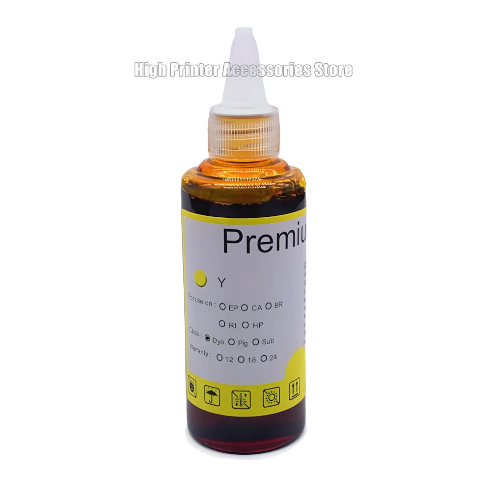 Zhouhui Dye Ink For Epson L Series Printers 1 Set Kit