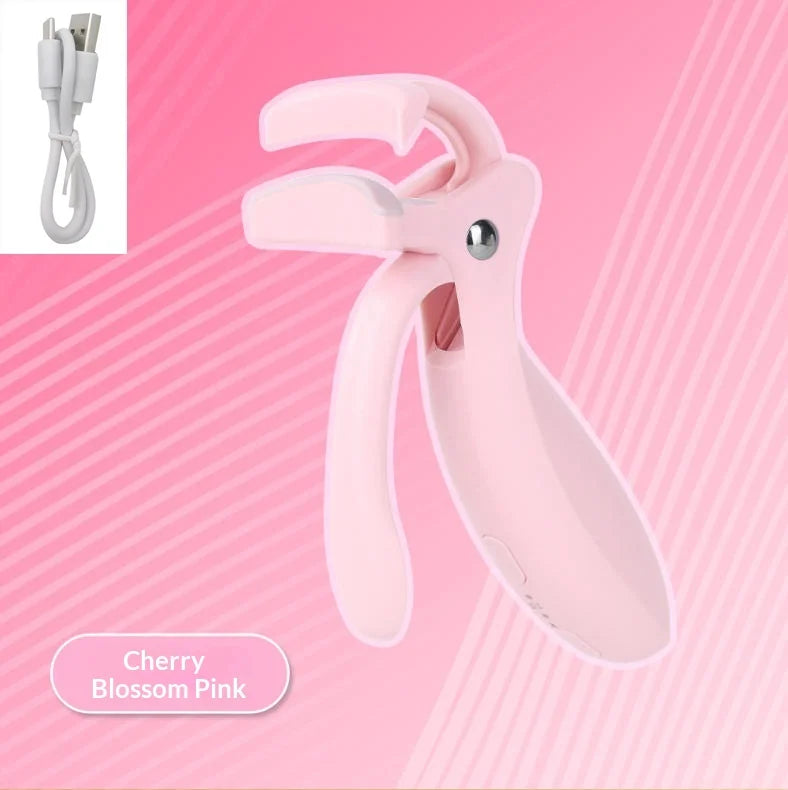 Electric Heated Eyelash Curler Professional Beauty Tool Fast Heating Long Lasting Curl for All Makeup Scenarios