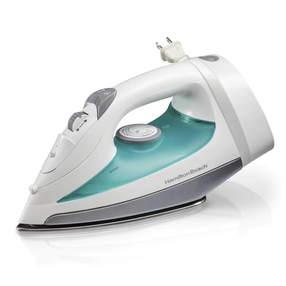 XMSJ Retractable Cord Steam Iron With Stainless Steel Soleplate
