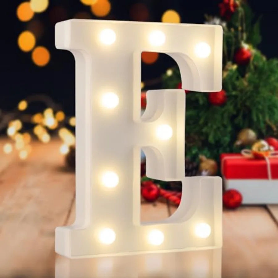 LED Marquee Numbers, 0-9 Light Up Letters, Battery Powered LED Letter Lights for Birthday Party, Christmas Night, Home, Bar, Gr