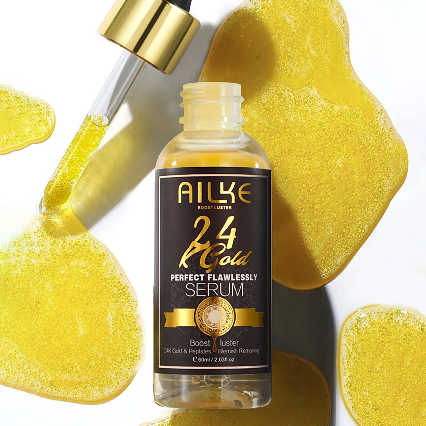 AILKE 24K Gold Whitening Cleanser For All Skin Types