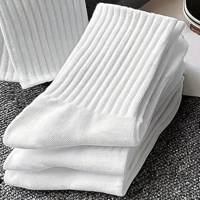 Men's Breathable Socks Anti Odor Sweat Absorbing 5 Pairs