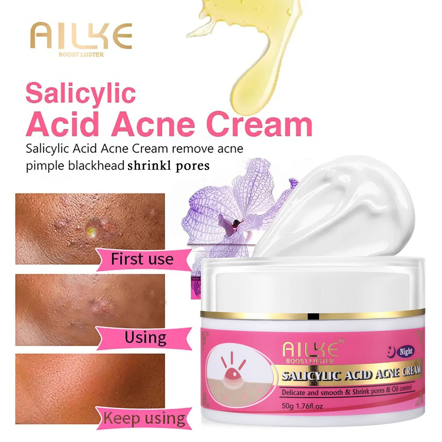 AILKE Natural Skin Cleansing Set For Moisturizing And Whitening