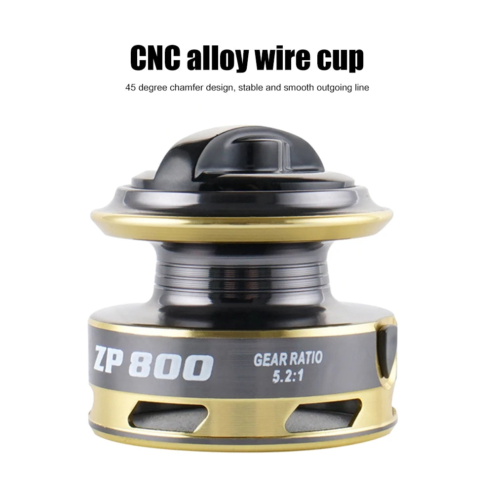 APWIKOGER ZP 500 800 Series EVA Grip Ultra Lightweight Reel