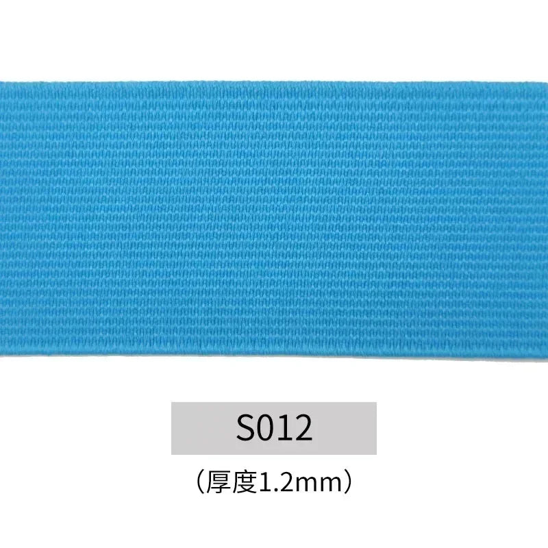 3/5M 25/30/40/50mm Flat Elastic Band for Sewing Pants Waistband Rubber Cord Tape Stretch Webbing Bands DIY Clothes Accessories
