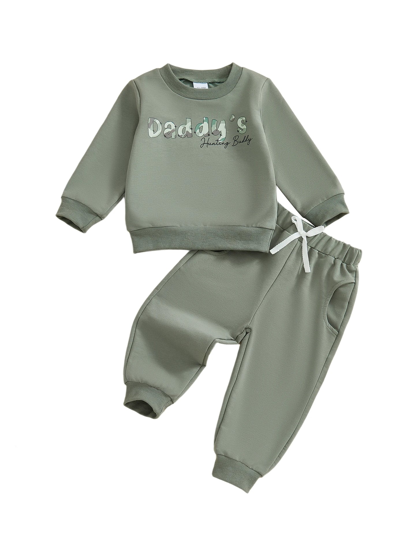 Adorable Infant Winter Floral Print Hooded Jacket And Pants Set